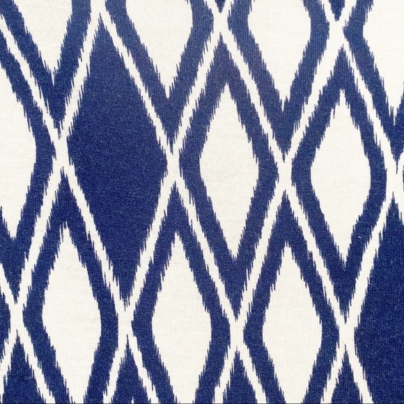 Stitch Fix 41 Hawthorn | Montgomery Cross Front Knit Top Blue Wrap Size Small - Picture 5 of 7